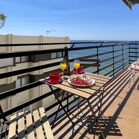 Mediterraneo 508. Fantastic Studio On The Beachfront With Sea Views. Marbella Exterior photo